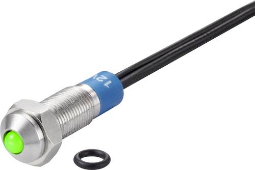 TRU COMPONENTS TC-7495132 LED-Lampe Grün 12V DC/AC