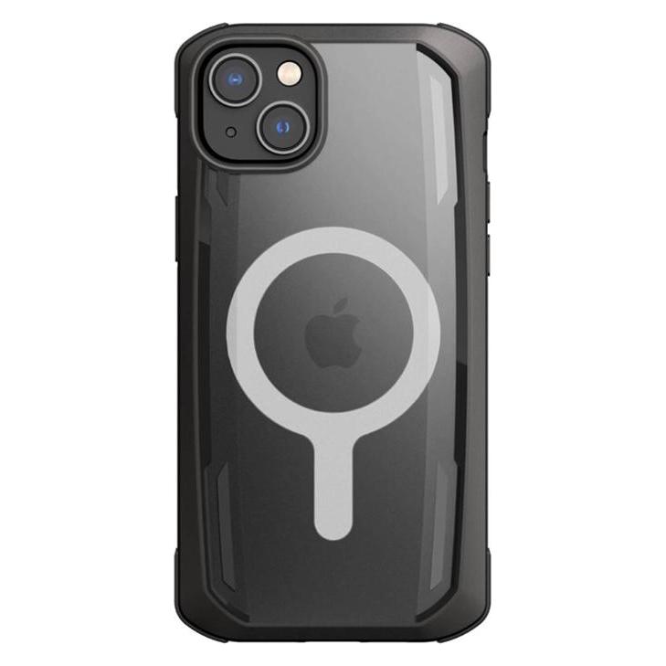 X-Doria Raptic Secure Case für iPhone 14 Plus mit gepanzerter schwarzer MagSafe-Hülle (Apple iPhone 14 Plus) (493505)
