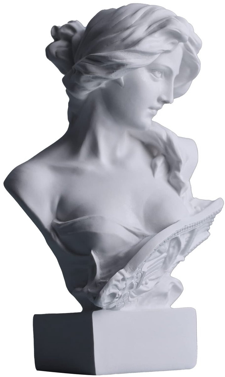 Dailygoods Buste van Aphrodite Standbeeld Griekse Mythologie Decoratie