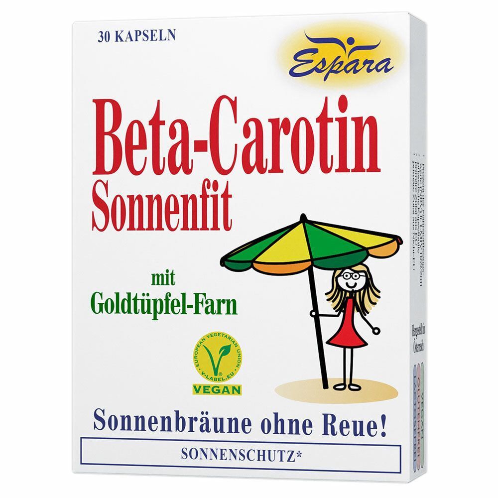Beta-Carotin Sonnenfit 2x30 St Kapseln