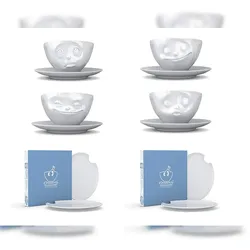 DKG utils Fiftyeight > Kaffee-Set Weiß Kaffee-Set Nr 002 > - 1 Set - Produkt-Bundle Kombi-Set