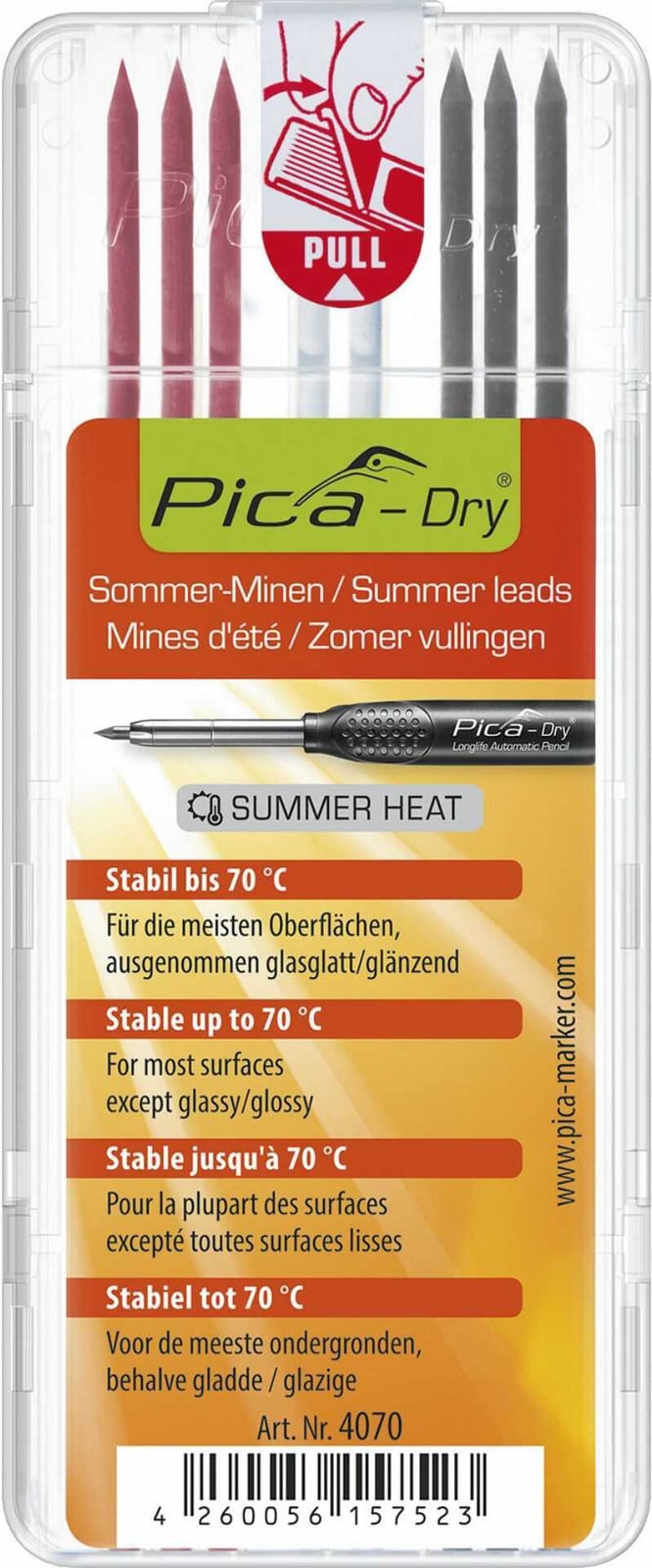 Pica-Marker 4070 Pica DRY Minen-Set SUMMER HEAT