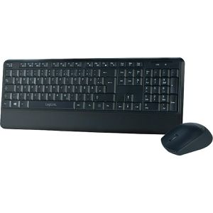 LogiLink Tastatur id0161, mit Funkmaus, schwarz