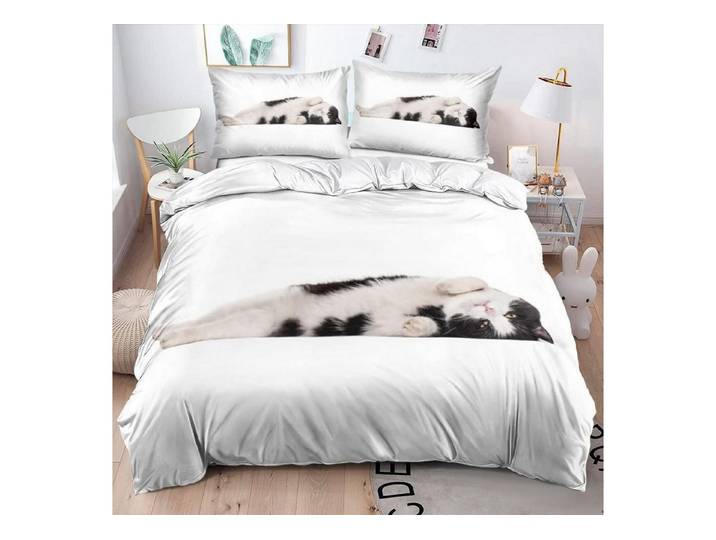 LuxusKollektion Kinderbettwäsche Bettwäsche 220x240 3tlg. Britisch Kurzhaar 3D