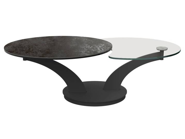 Couchtisch SAMURAI, grau, Keramik