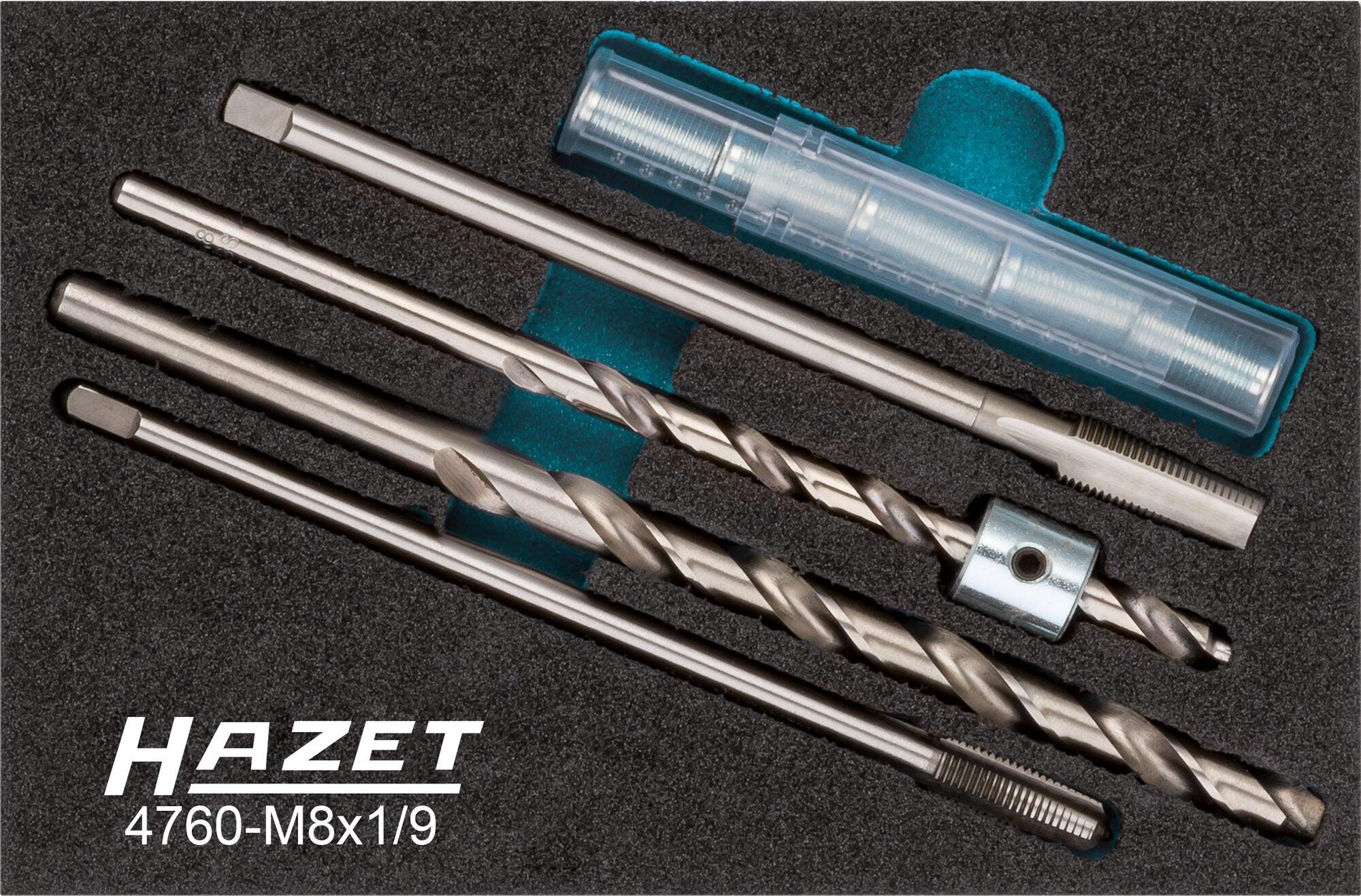 Hazet Glühkerzen-Reparatur Satz 4760-M8X1/9