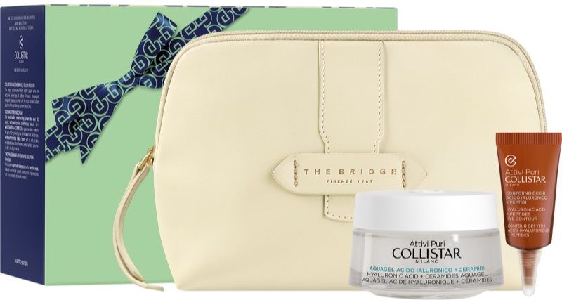 Collistar Attivi Puri Hyaluronic Acid + Ceramides Watergel Gift Set with hyaluronic acid
