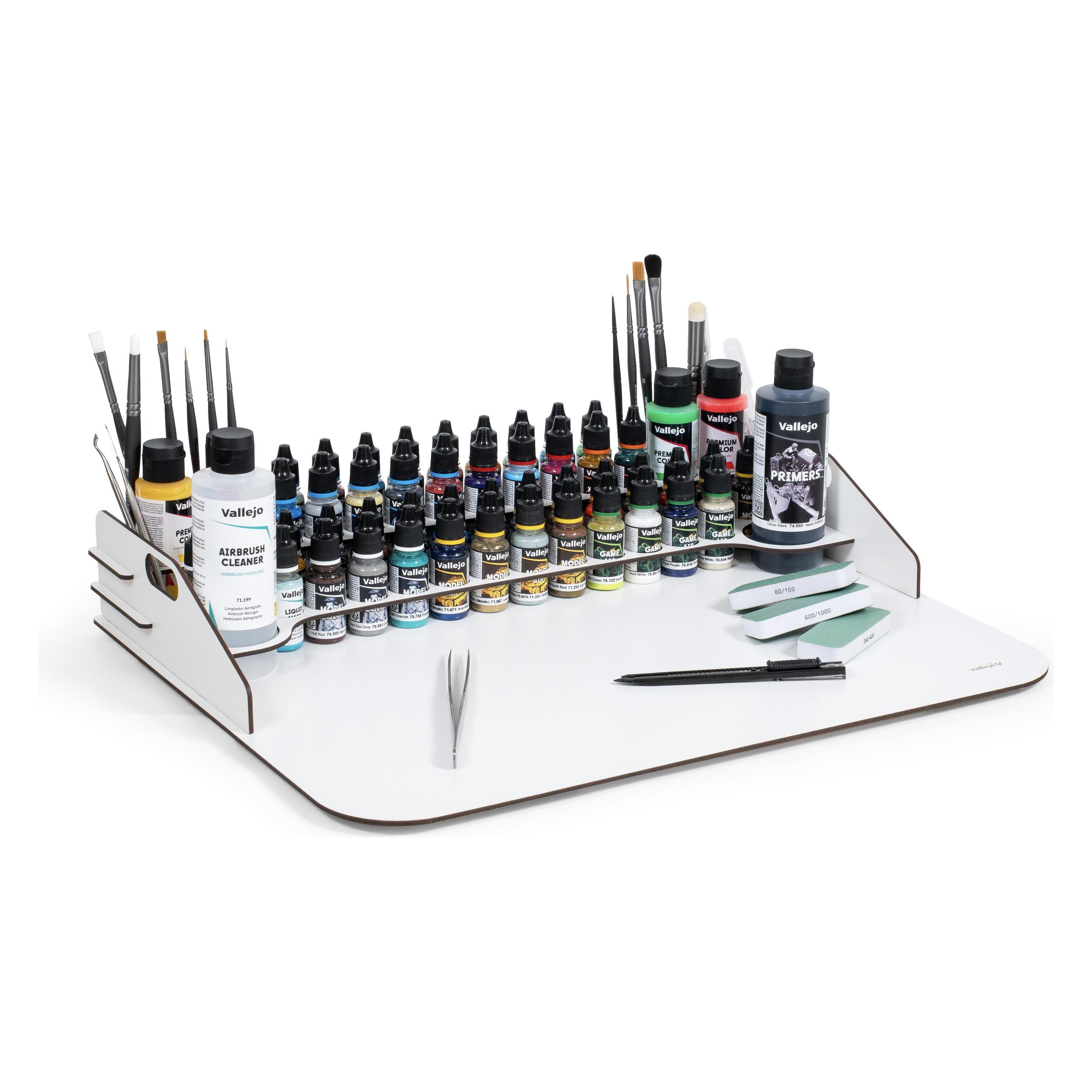 Vallejo Paint display and work station 50 x 37 x 8,5 cm (Kunststoff) (26013)