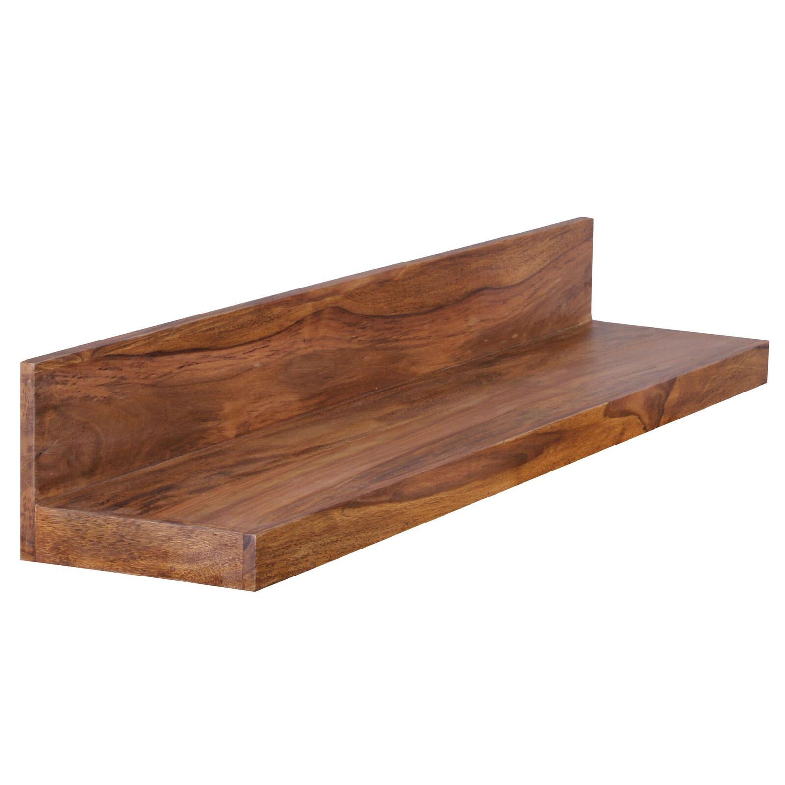 WOHNLING WL1.576 Wandregal MUMBAI Sheesham 110 cm x 24 cm x 17 cm