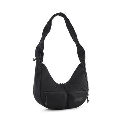 Hobo PUMA "PUMA.BL 15 l Mittelgroße Hobo-Bag Erwachsene", Herren, Gr. B/H/T: 39,5cm x 20cm x 19cm onesize, schwarz, Nylon, Taschen Hobo