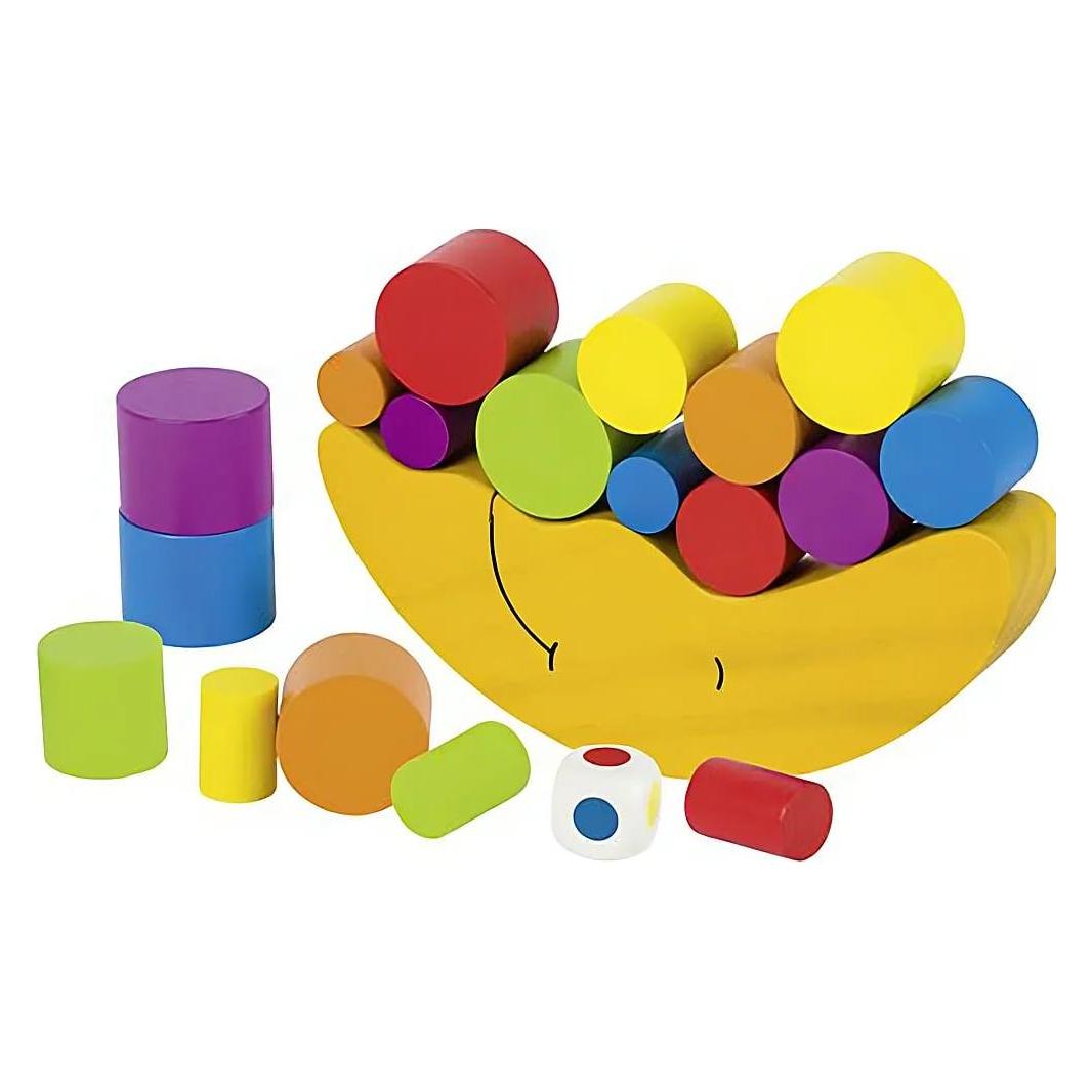 Goki Hölzerne Balance Mond (4013594095402)