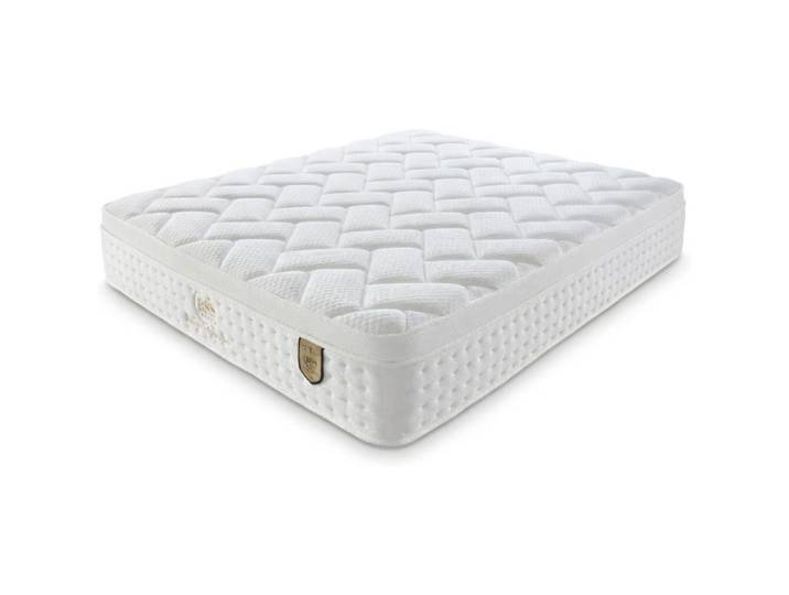 Matelas 140x200 cm ressorts ensachés BSS BEDDING Sydney H3 mi-ferme 30 cm livré roulé mousse confort respirant