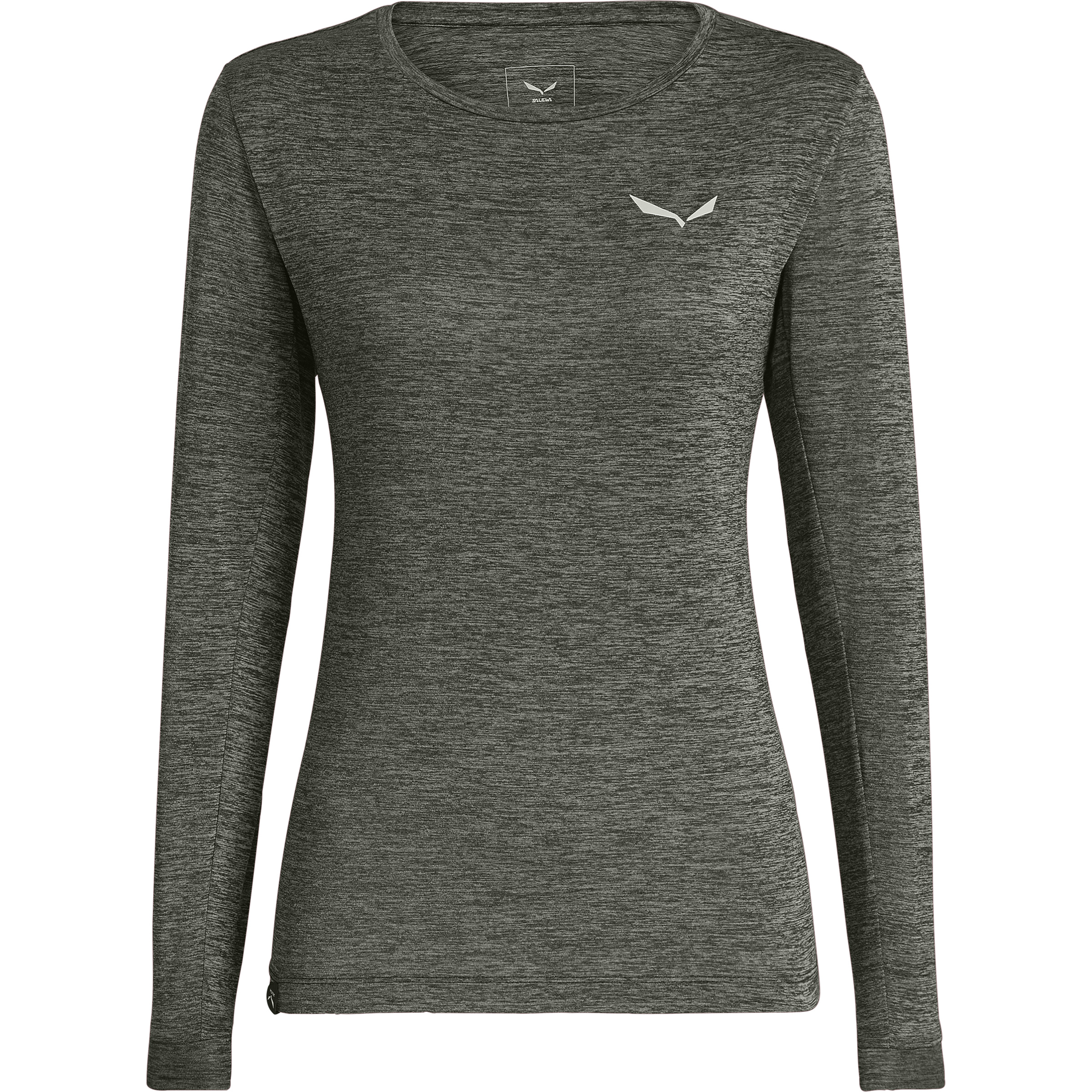 Salewa Puez Melange DRY Damen Longsleeves gruen Größe M Trekking Elastisch