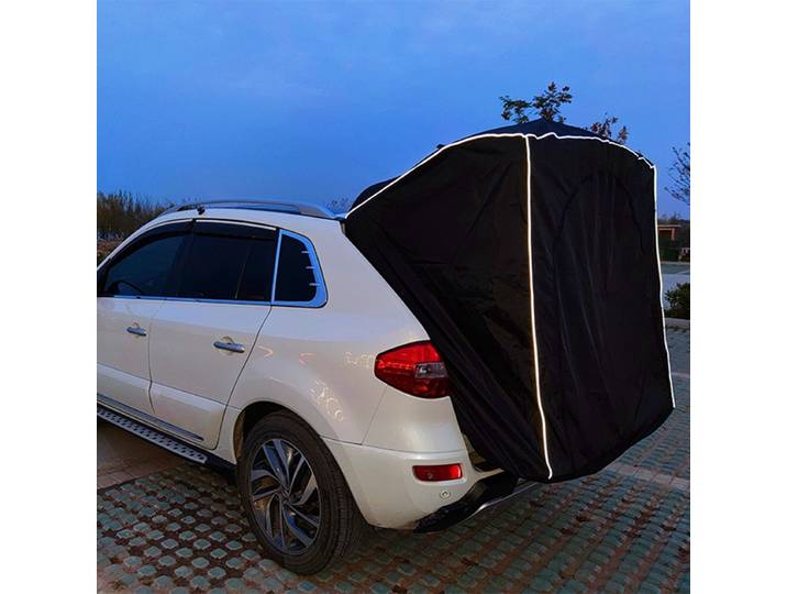 Tente d'extension de coffre arrière respirante et anti-moustiques, imperméable à la pluie, conduite autonome et voyage Parent-enfant multifonction