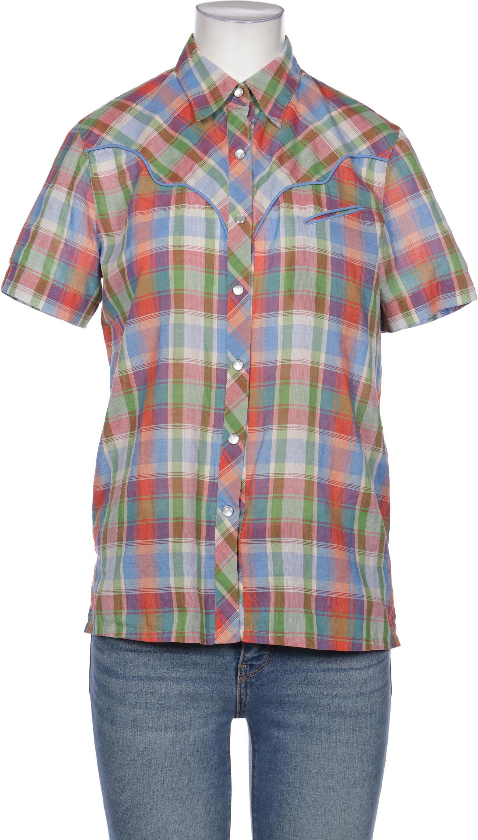 Tandem Damen Bluse, Grün, Gr. EU 32 (IT 38), Synthetik / Baumwolle - Second Hand