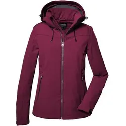 KILLTEC killtec Damen Funktionsjacke Softshelljacke, Größe 44 in Lila 385