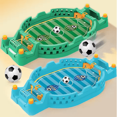 Mini Tabletop Football Game For Fast Paced Family Fun & Friendly Competition green