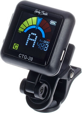 Harley Benton CTG-20 BK USB Clip Tuner