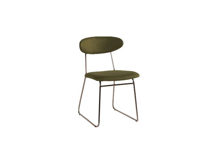 Chaise en tissu vert Kabi