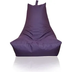 KINZLER Sitzsack Lounge-Sessel, brombeere (Outdoorfähig)