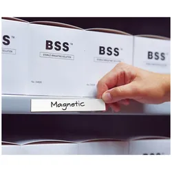 Brady, Etiketten, Magnetische Etiketten, beschriftbar