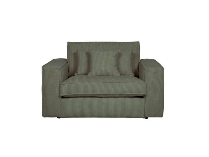 Fauteuil CLOUD tissu vert