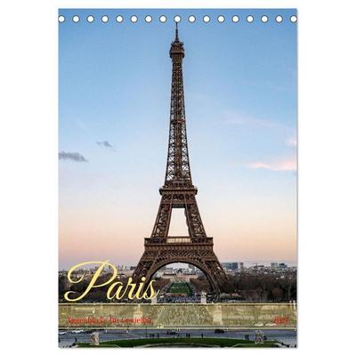 Paris Augenblicke für Genießer (Tischkalender 2027 DIN A5 hoch), CALVENDO Monatskalender