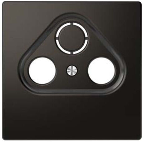 Merten Plaque centrale anthracite pour prises d’antenne MEG4123-6034 (MEG4123-6034)