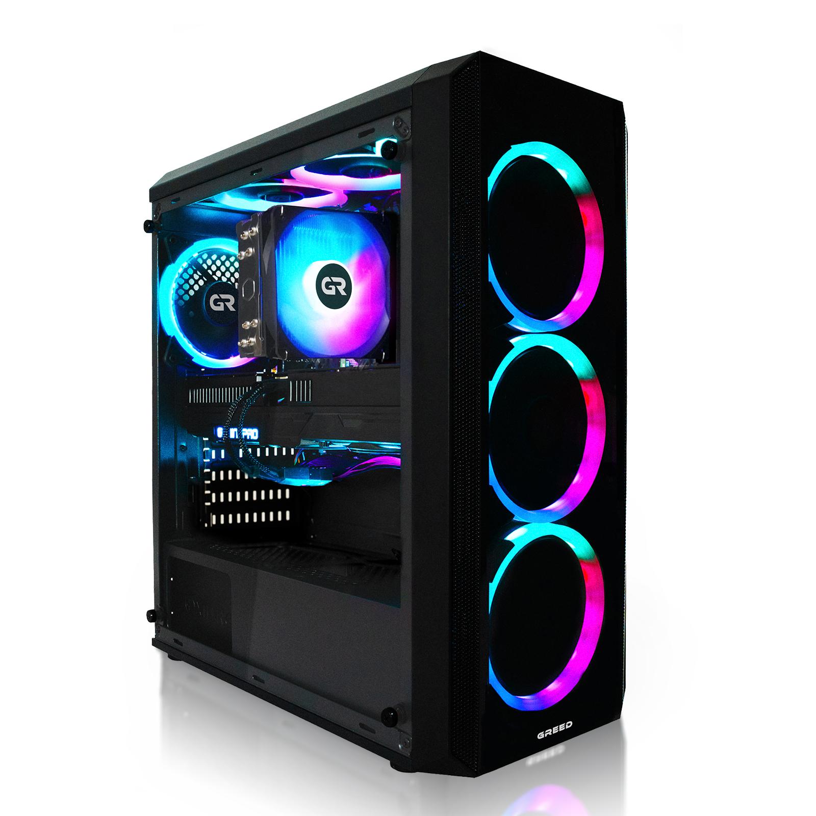 GREED Desktop Gaming PC | MK2 INTEL | i7-12700F | RTX 5060 Ti (8GB) | 16GB RAM DDR4 | 1TB SSD | Windows 11 Pro