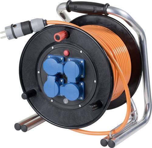 AS Schwabe 20742 Kabeltrommel 50m Schutzkontakt-Stecker