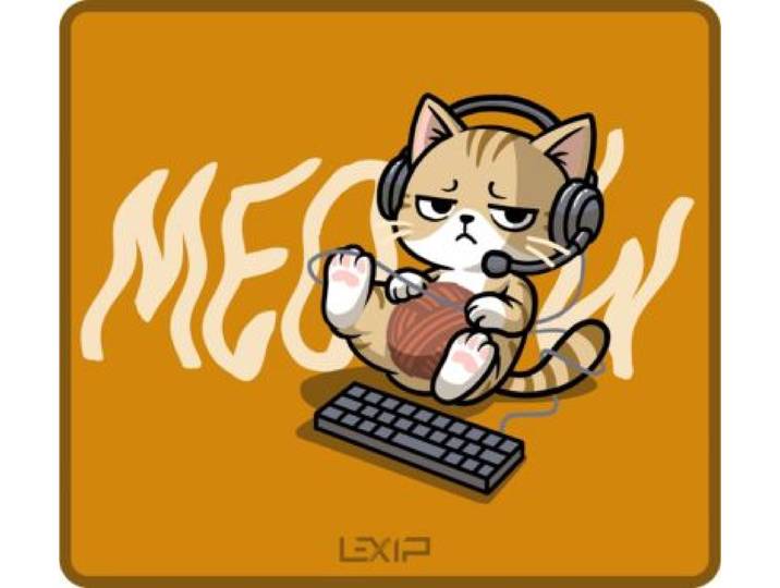 Lexip - Tapis De Souris L - Meow