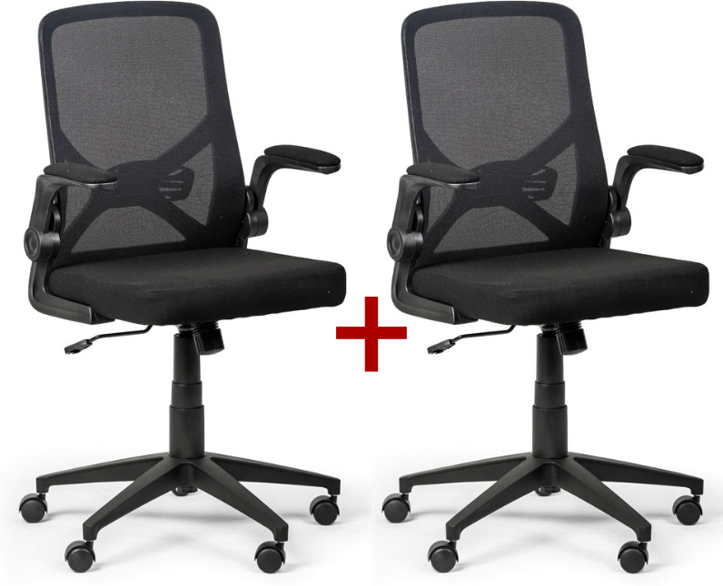 B2B Partner Bürostuhl FLEXI 1+1 GRATIS, schwarz