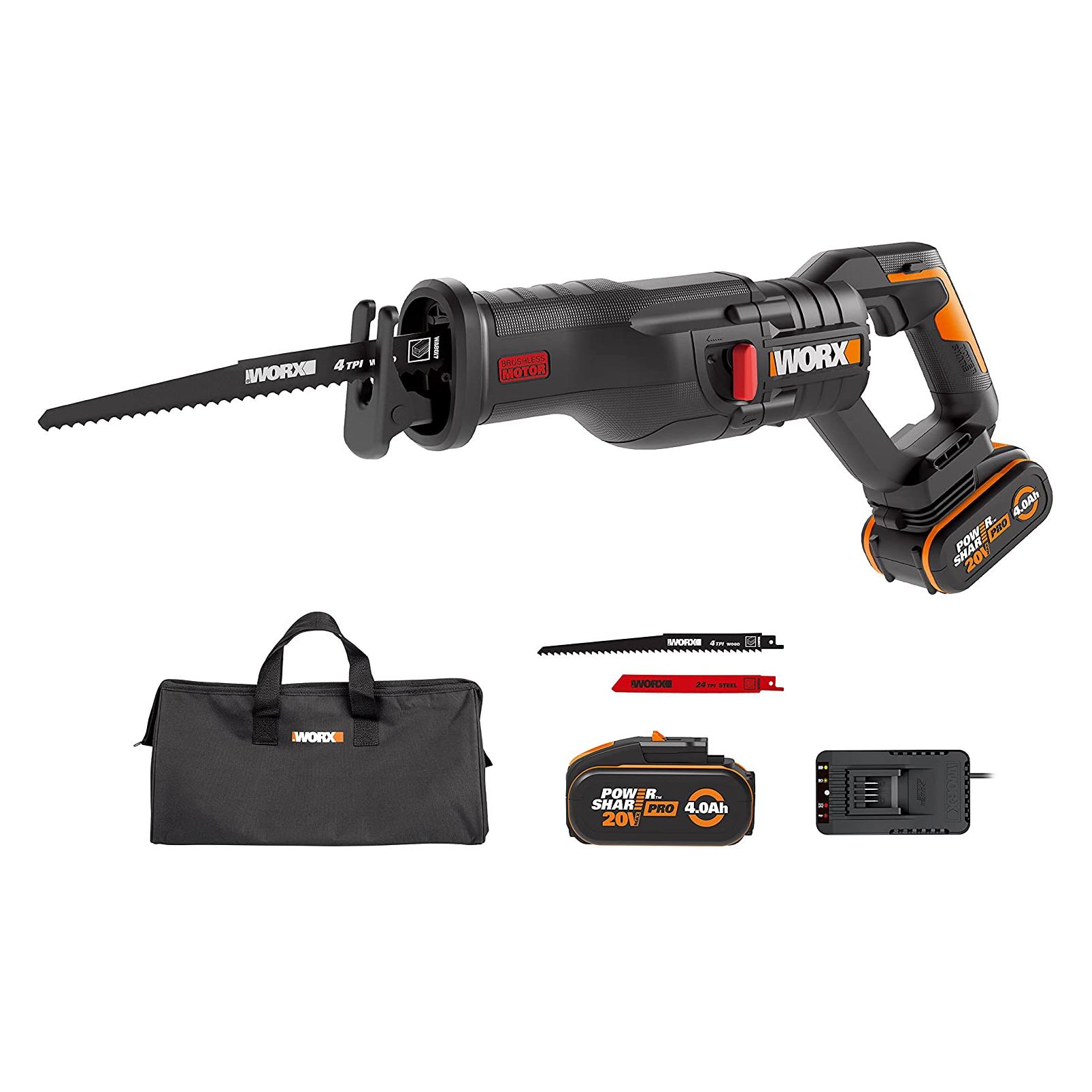 Worx 20V Akku-Säbelsäge WX516 (WX516)