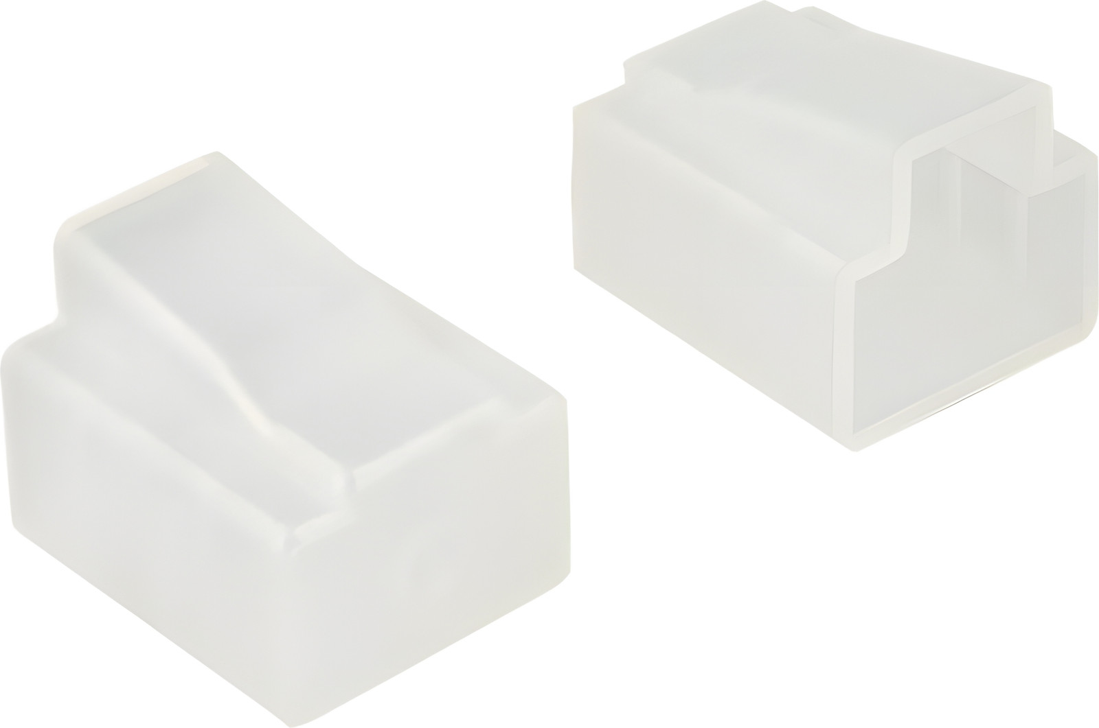 Delock 64016 Staubbescherming voor RJ45-stekkers, 10 stuks, transparant