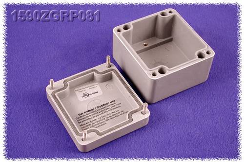 Hammond Electronics 1590ZGRP082PL 1590ZGRP082PL Einlegeplatte Stahlblech Natur 1St.