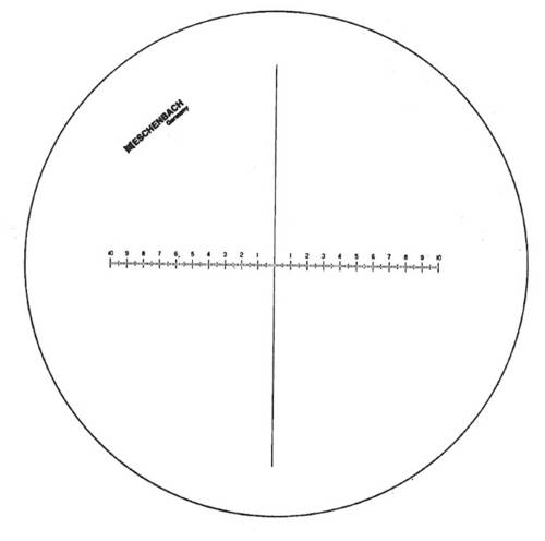 Eschenbach 115201 Präzisionsskala Linsengröße: (Ø) 23mm