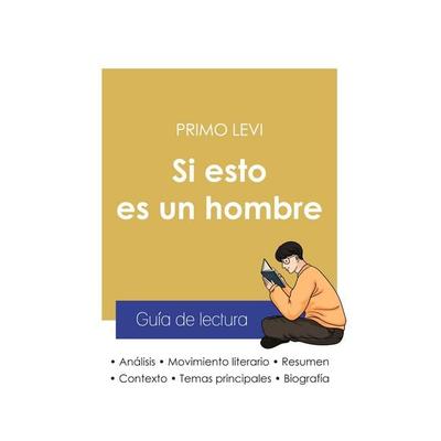 Guía de lectura Si esto es un hombre de Primo Levi (análisis literario de referencia y resumen completo), Taschenbuch von Primo Levi, Paideia