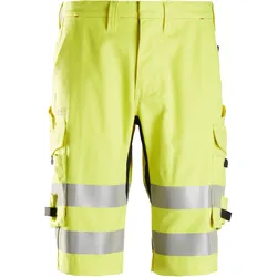 Snickers ProtecWork Arbeitsshorts, Klasse 1, EN 14116 50 signalgelb