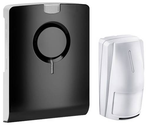 Grothe Funkgong Komplett-Set selbst bespielbar, mit Bewegungsmelder 43515 ECHO