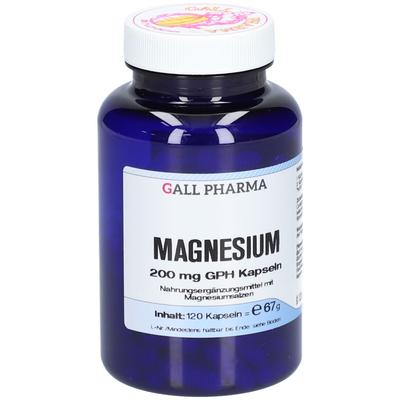 Magnesium 200 mg GPH Kapseln 120 St