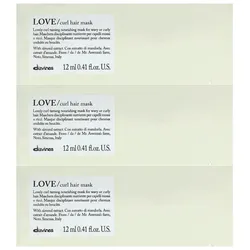 Davines, Haarmaske, Love, Hair Treatment Cream Mask, 12 pcs, 12 ml Unisex (12 ml)