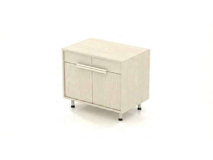 Xlmoebel Nachttisch Moderne Weiße Kommode aus Holz für stilvolles Wohnen, Made in Europa