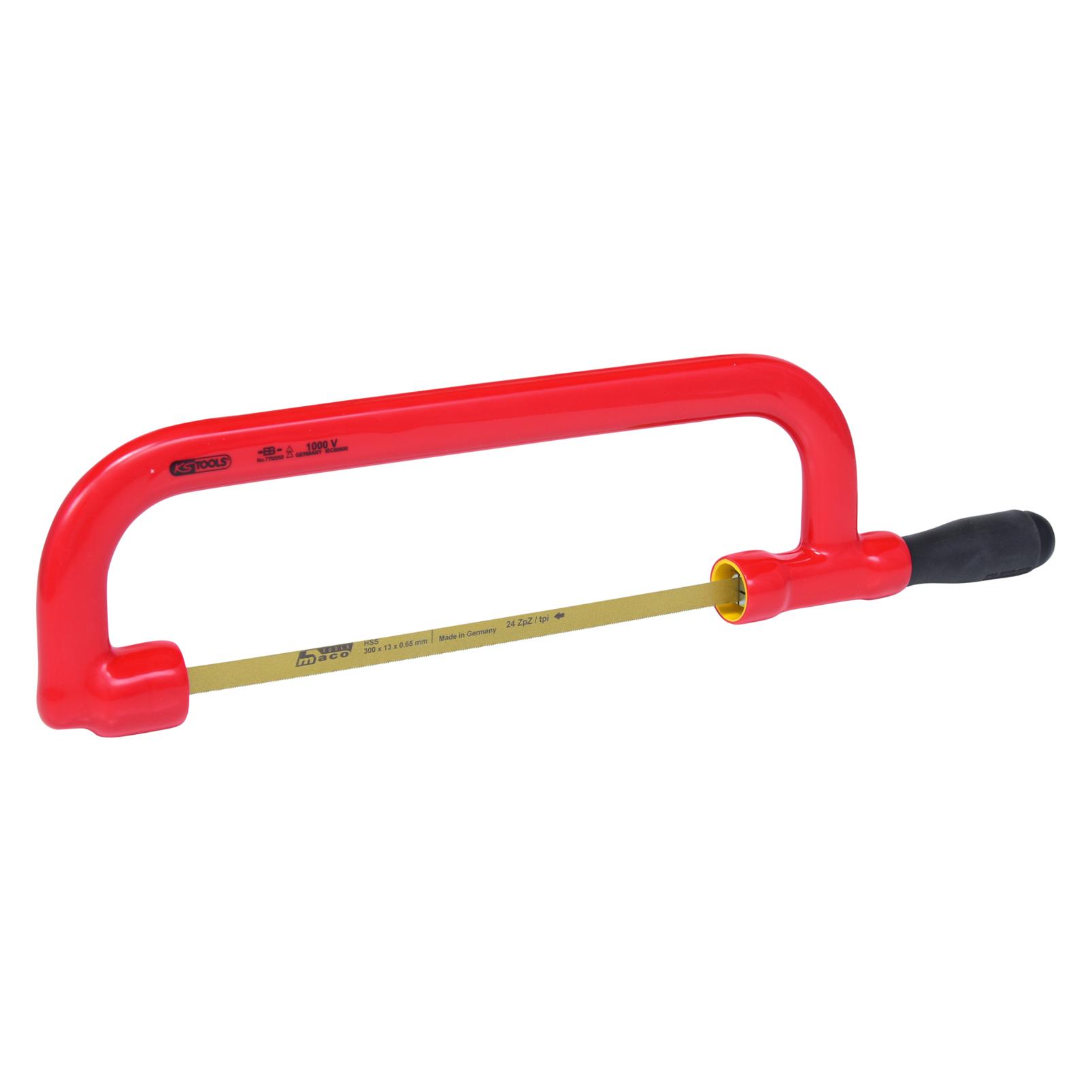 KS Tools Metallbügelsäge mit Schutzisolierung, schwere Ausführung (117.1323)
