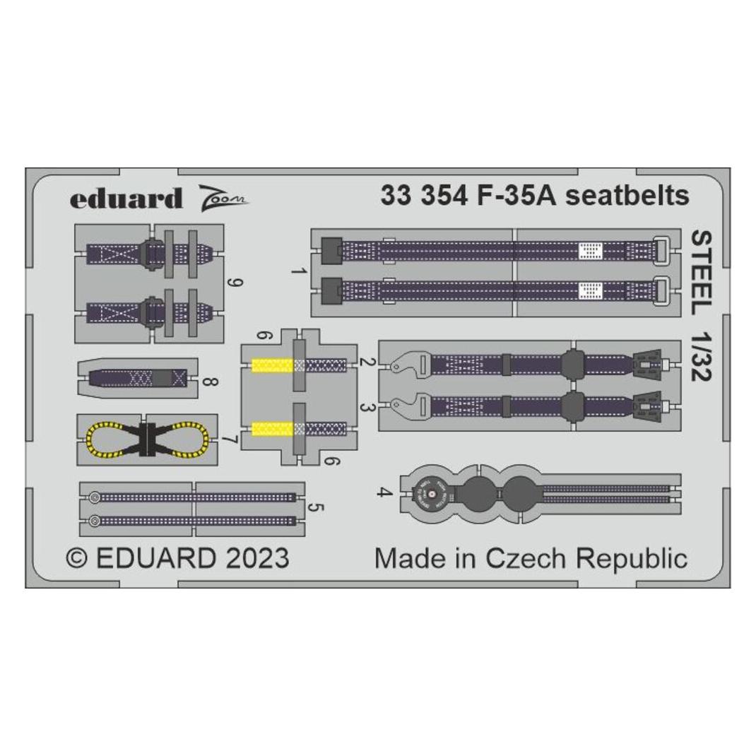 Eduard F-35A 1/32 TRUMPETER (BIG33155)