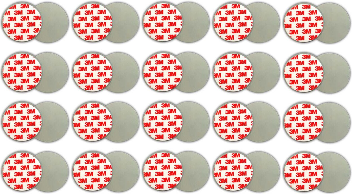 Set van 20 Eaxus rookmelders met magnetische bevestiging en zelfklevende magneten