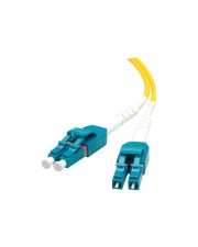 ROLINE LWL-Kb. 9µm OS2 duplex LC/LC 2m Kabel LWL-Kabel Single- bzw. Monomode-Faser 2 m Duplex Glasfaser LWL Gelb (21.15.8782)