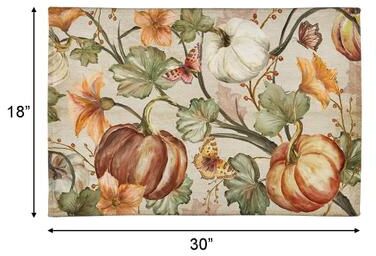 Laural Home Autumn Vines Outdoor Area Rug