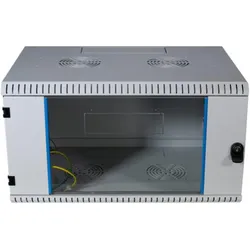 EFB Elektronik Wandgehäuse (21 HE, 19 Zoll Rack), Serverschrank, Grau