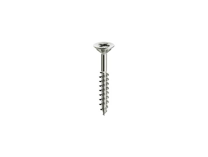 Vis à bois MUSTAD Panelvit - Pozidriv - Ø3.5x35 mm - Filetage partiel fraisante - Boite de 500 - PFACZP350350C8C