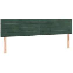vidaXL, Boxspringbett, Olfonar (Horizontale Streifen) (200 x 200 cm)